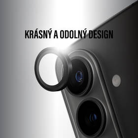 Ochranné sklo čočky fotoaparátu PanzerGlass Hoops na Samsung Galaxy S26/S26+ černé

 obrázek produktu 4 z 6