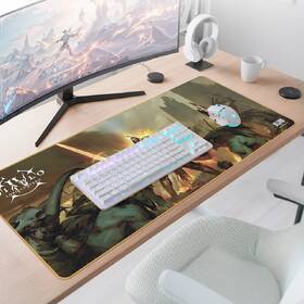 Podložka pod klávesnici a myš FSH Diablo IV: Lord of Hatred - Paladin Mousepad, XL šedá

 obrázek produktu 2 z 4