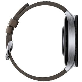 Chytré hodinky Xiaomi Watch 2 Pro 46mm - Silver / Brown Elegant Band 
