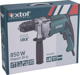 Vrtačka EXTOL 8790031 Click-lock, 850W 

