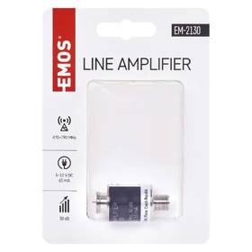 Zesilovač EMOS J5710 linkový, 30dB, UHF 

 obrázek produktu 2 z 2