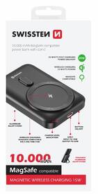 Powerbanka Swissten 10000 mAh, PD 20W (kompatibilní s MagSafe) černá

 obrázek produktu 1 z 1