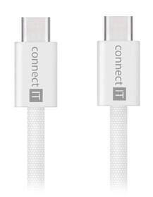Kabel Connect IT Wirez USB-C/USB-C, 60 W, 1 m bílý

 obrázek produktu 1 z 3