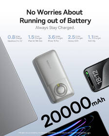 Powerbanka Baseus Qpow2 20000mAh 65W s kabelem USB-C bílá

 obrázek produktu 3 z 10