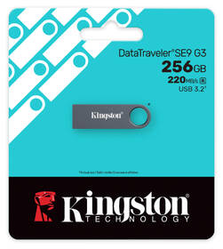 USB Flash Kingston DataTraveler SE9 G3 256GB černý

 obrázek produktu 3 z 4