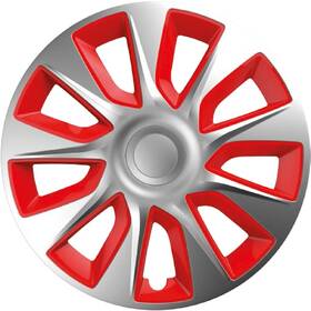 Kryt kol Versaco Stratos silver/red 15" sada 4ks 

 obrázek produktu 1 z 5