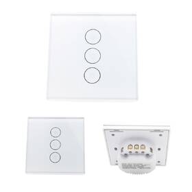 Vypínač iQtech SmartLife IQS003, Wi-Fi vypínač trojitý 

 obrázek produktu 3 z 4