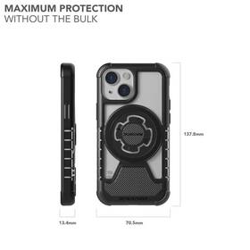 Kryt na mobil Rokform Crystal na Apple iPhone 13 mini černý/průhledný

 obrázek produktu 1 z 5
