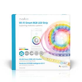 LED pásek Nedis SmartLife Full Color RGB, IP65, 24W, 5m 

 obrázek produktu 10 z 10