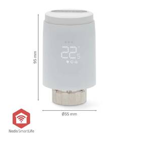 Bezdrátová termohlavice Nedis SmartLife, Zigbee 3.0 

 obrázek produktu 6 z 11