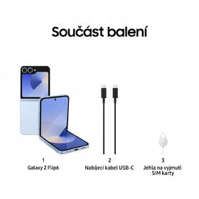 Mobilní telefon Samsung Galaxy Z Flip6 5G 12 GB / 256 GB modrý

 obrázek produktu 7 z 33