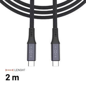 Kabel FIXED USB-C/USB-C, PD 3.1, 240W, 2 m šedý

 obrázek produktu 4 z 10
