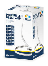 Stolní LED lampička PLATINET 9W stříbrná

 obrázek produktu 1 z 1