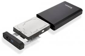 Box na HDD Verbatim pro 3,5" HDD SATA, USB 3.0 černý

 obrázek produktu 4 z 10
