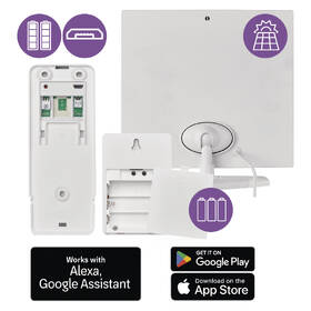 Videozvonek EMOS GoSmart bateriový IP-09D, Wi-Fi, solární panel 

 obrázek produktu 21 z 24