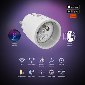 Chytrá zásuvka RETLUX RSH 201 Wifi Smart FR 16A bílá

 obrázek produktu 8 z 9