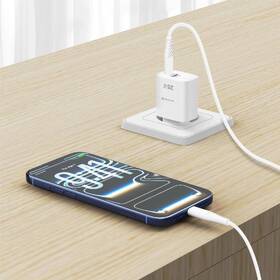 Nabíječka do sítě Swissten EDGE GaN 1x USB-C PD 25W/1x USB-A 18W QC bílá

 obrázek produktu 5 z 7