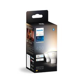 Chytrá žárovka Philips 4,2W, GU10, White Ambiance, 2 ks 

 obrázek produktu 1 z 1