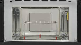 Mikrovlnná trouba Amica AMMB34E2GB černá barva
