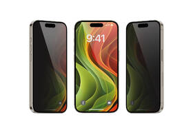Tvrzené sklo Mobile Origin Screen Guard Privacy with easy applicator na Apple iPhone 17 Pro (2 ks) 

 obrázek produktu 1 z 9
