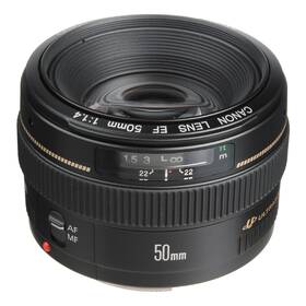 Objektiv Canon 50 mm f/1.4 USM černý

 obrázek produktu 1 z 3