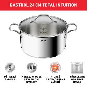 Sada nádobí Tefal B864S874, 8 ks 

 obrázek produktu 3 z 6
