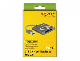 Čtečka paměťových karet DeLock USB 3.0/XQD 2.0 

 obrázek produktu 2 z 2