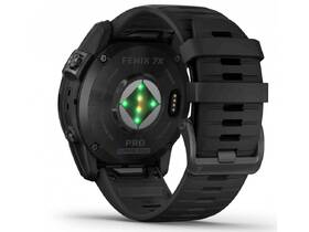 Chytré hodinky Garmin fenix 7X Pro Sapphire Solar - Titan Carbon Grey / Black Silicone Band 

 obrázek produktu 9 z 11