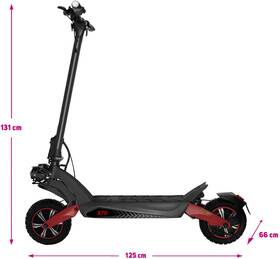 Elektrická koloběžka Sencor SCOOTER X70 černá

 obrázek produktu 10 z 11
