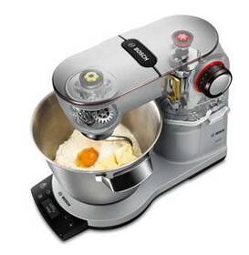 Kuchyňský robot Bosch MUM9BX5S65 stříbrná barva
