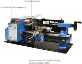 Soustruh Güde GMD 400 
