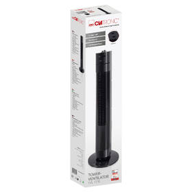 Ventilátor sloupový Clatronic TVL 3770 BK černý

 obrázek produktu 7 z 7
