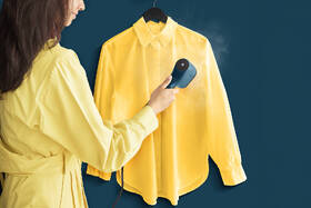 Ruční napařovač oděvů Tefal DT2020E1 Pure POP modrá barva
