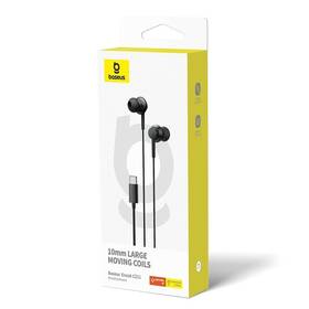 Sluchátka Baseus Encok CZ11 USB-C černá barva
