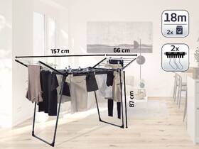 Sušák na prádlo Leifheit 180 Solid Black černý

 obrázek produktu 1 z 1