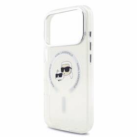 Kryt na mobil Karl Lagerfeld IML K&CH Heads Metal Frame MagSafe na Apple iPhone 18 Pro Max bílý

 obrázek produktu 1 z 6