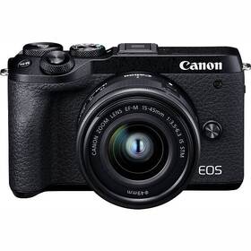 Digitální fotoaparát Canon M6 MARK II + EF-M 15-45 IS STM + EVF hledáček černý

 obrázek produktu 2 z 10