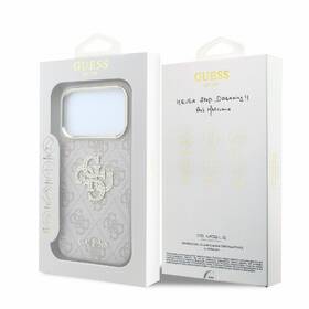 Kryt na mobil Guess PU 4G Strass Metal Logo na Apple iPhone 18 Pro růžový

 obrázek produktu 6 z 6