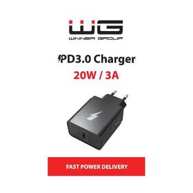 Nabíječka do sítě WG USB-C PD 20W černá

 obrázek produktu 1 z 1
