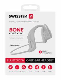 Sluchátka Swissten Bone Conduction bílá

 obrázek produktu 2 z 2