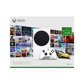 Herní konzole Microsoft Xbox Series S 512 GB + 3 Months Game Pass Ultimate bílá barva

