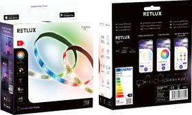 LED pásek RETLUX RSH 107 Wi-Fi smart RGB, 5m bílý

 obrázek produktu 7 z 8