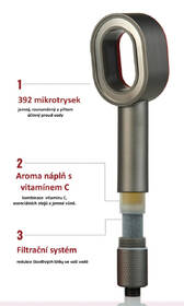 Filtrační sprchová hlavice GLOX SH001B, sada černá

 obrázek produktu 8 z 11