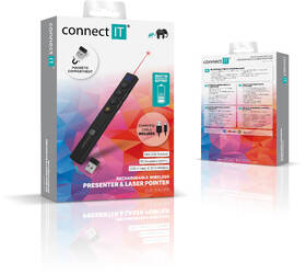 Prezentér Connect IT LaserPoint2051R černý

 obrázek produktu 7 z 7
