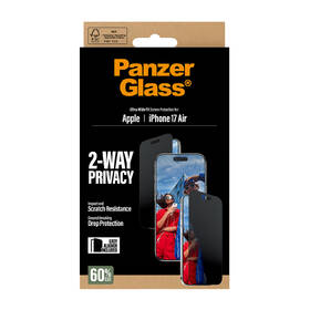 Tvrzené sklo PanzerGlass Privacy na Apple iPhone Air s instalačním rámečkem 

 obrázek produktu 6 z 7