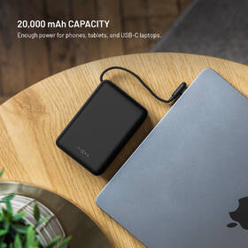 Powerbanka FIXED Zen 20 Loop s LCD displejem a výstupem 40W, 20 000 mAh černá

 obrázek produktu 2 z 7