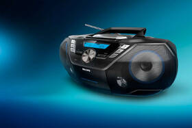 Radiomagnetofon s DAB+/CD Philips AZB798T černá barva
