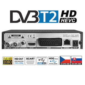 Set-top box Mascom MC721T2 HD PLUS Senior černý

 obrázek produktu 2 z 3