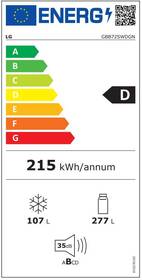 Chladnička s mrazničkou LG GBB72SWDGN bílá

 obrázek produktu 1 z 25