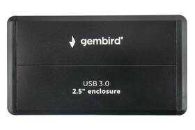 Box na HDD Gembird pro 2.5” zařízení, USB 3.0, SATA černý

 obrázek produktu 2 z 4